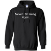 Image of Alcohol Humor Never Drinking Again Long Sleeve Shirt