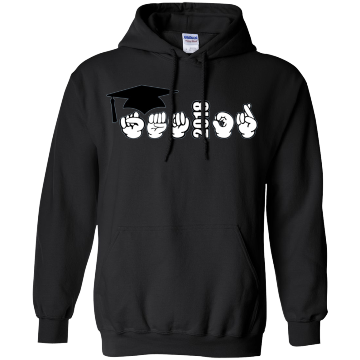 American Sign Language 2018 "Senior" Graduation Shirt