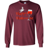 Image of Funny Halloween Wine Tshirt, Happy Hallowine, for Men Women