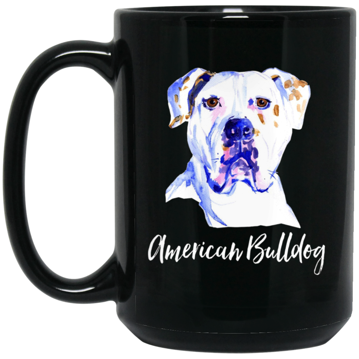 American Bulldog Dog T-Shirt Dog Lover Gift Bull Dog