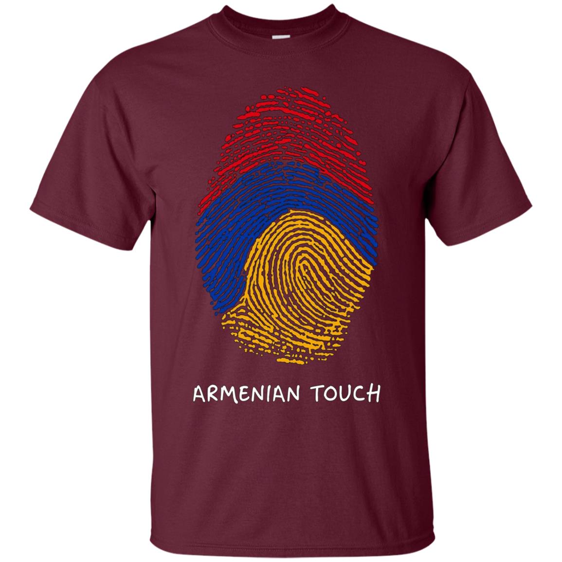 Armenian Flag Fingerprint T-shirt Armenia Flag Shirt