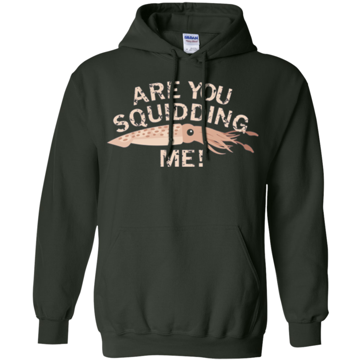 Are You Squidding Me Funny Fishing Squid T-Shirt