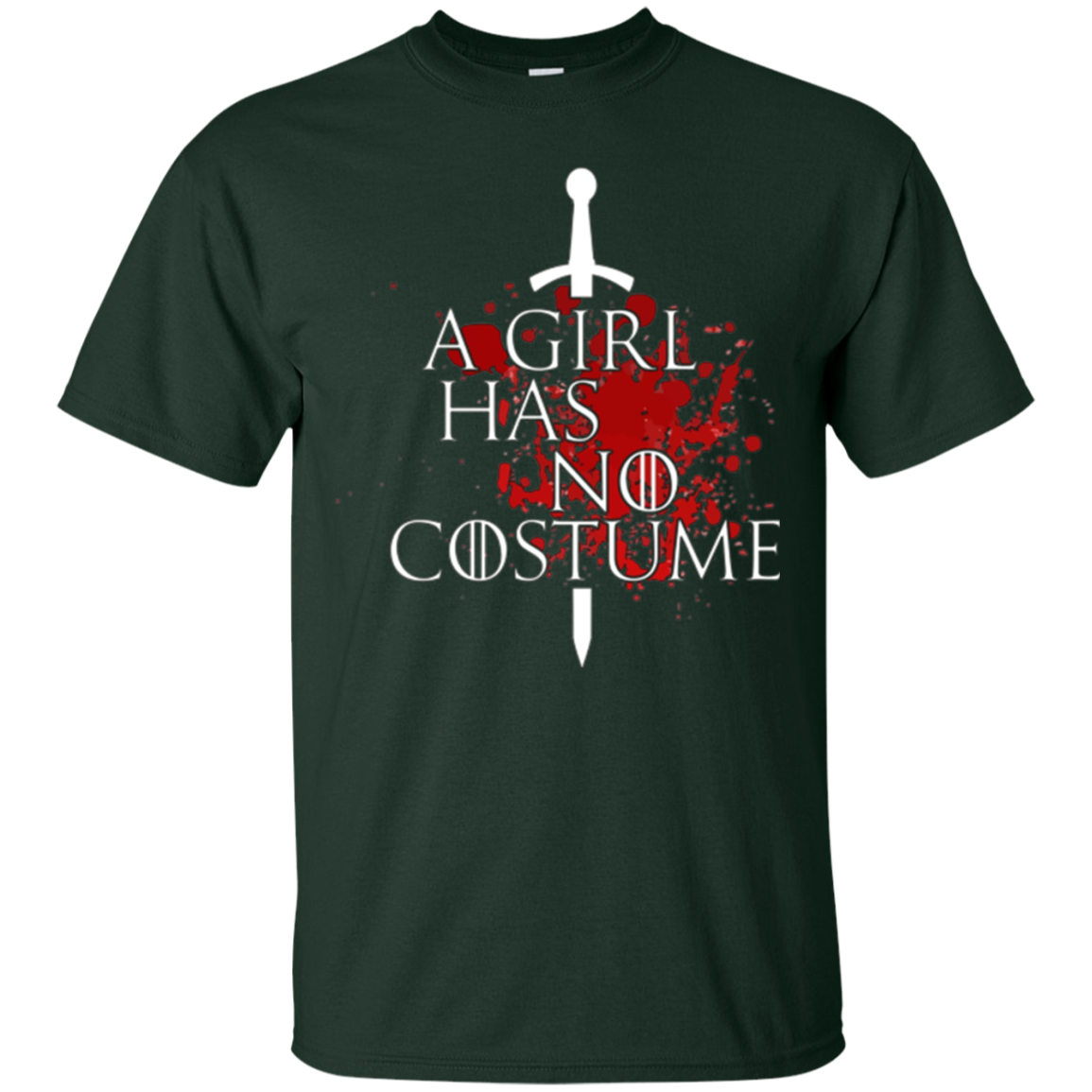 A GIRL HAS NO COSTUME T-Shirt - Funny Halloween Gift