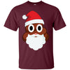 Image of Santa Poop Emoji Funny Christmas Shirt