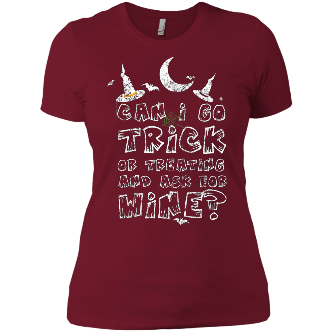 Adult Trick Or Treating For Wine Long Sleeve Shirt
