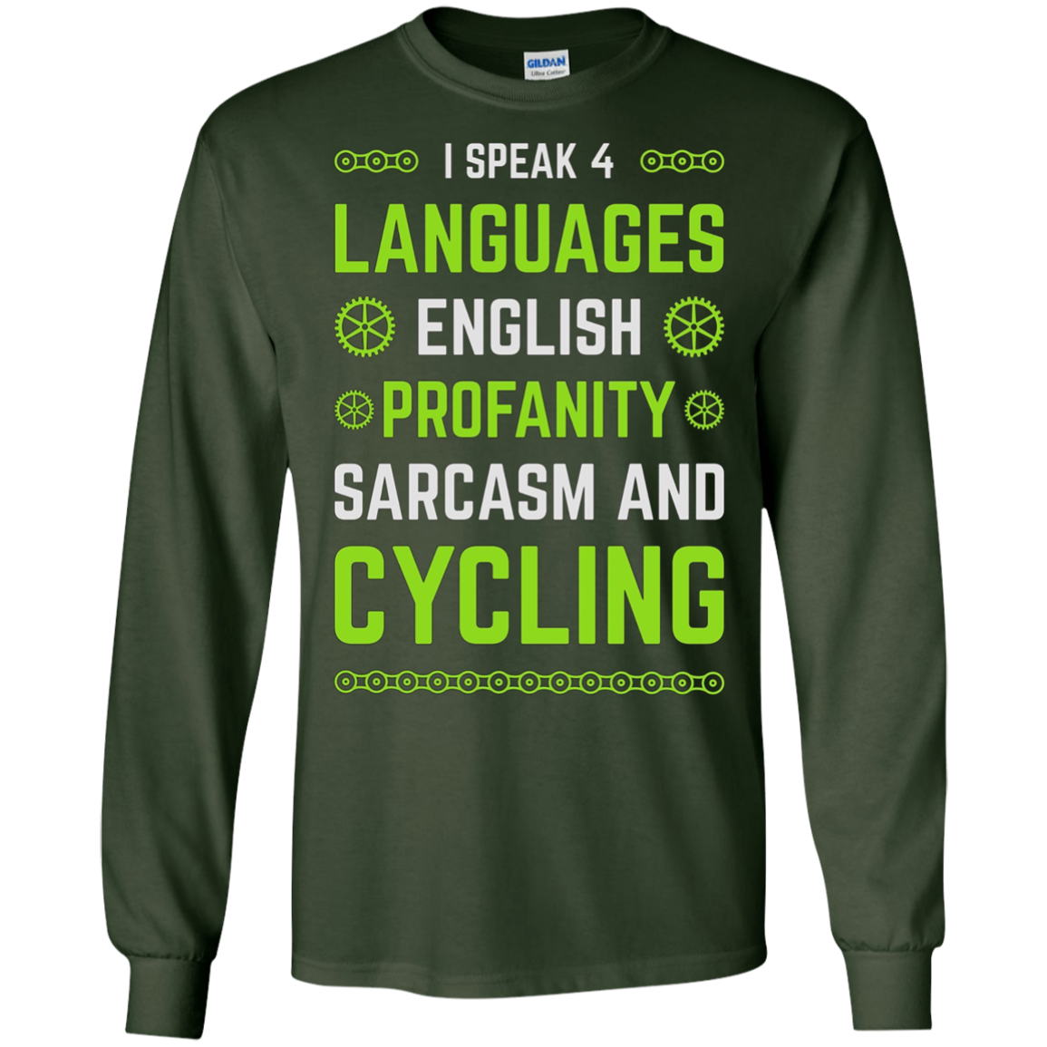 Sarcastic Bicycle Cycling Novelty T-shirt Passionate Cyclist