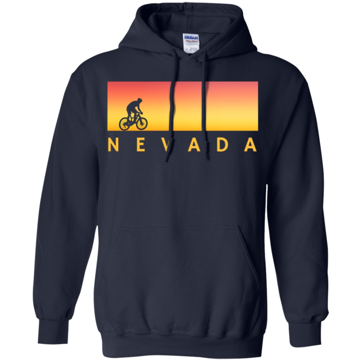 Bike Nevada T-Shirt, NV Biker Tee