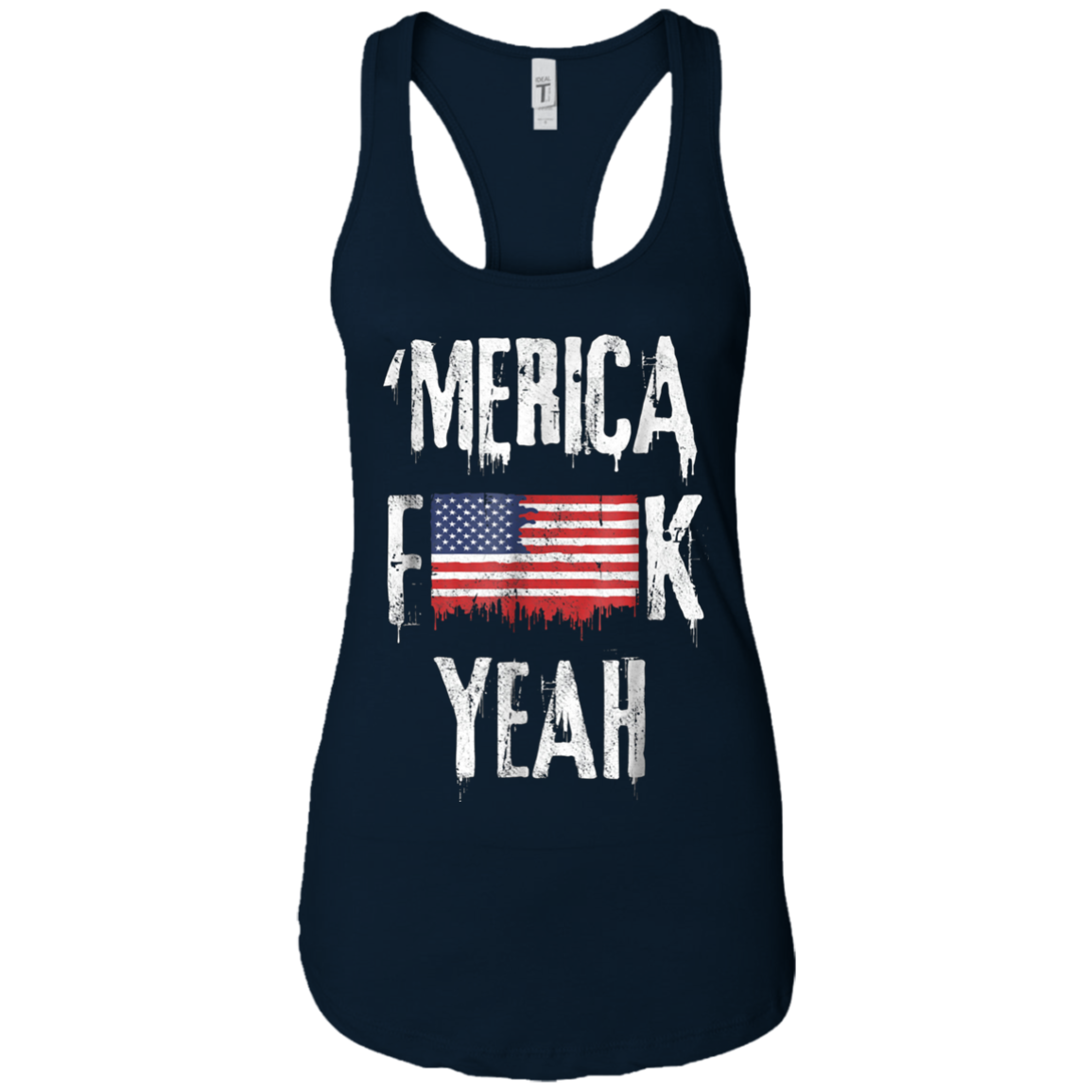 'Merica Yeah T-Shirt USA Flag 4th July American Patriotic US