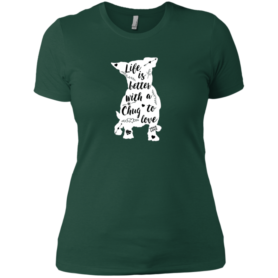 Chug T-shirt Life Is Better with Chug Dog