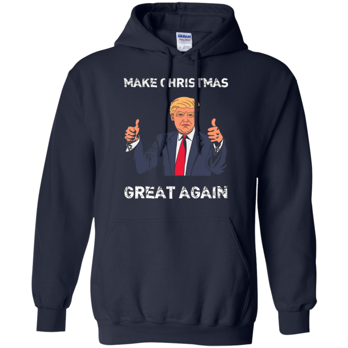 "Make Christmas Great Again" Funny Christmas T-Shirt