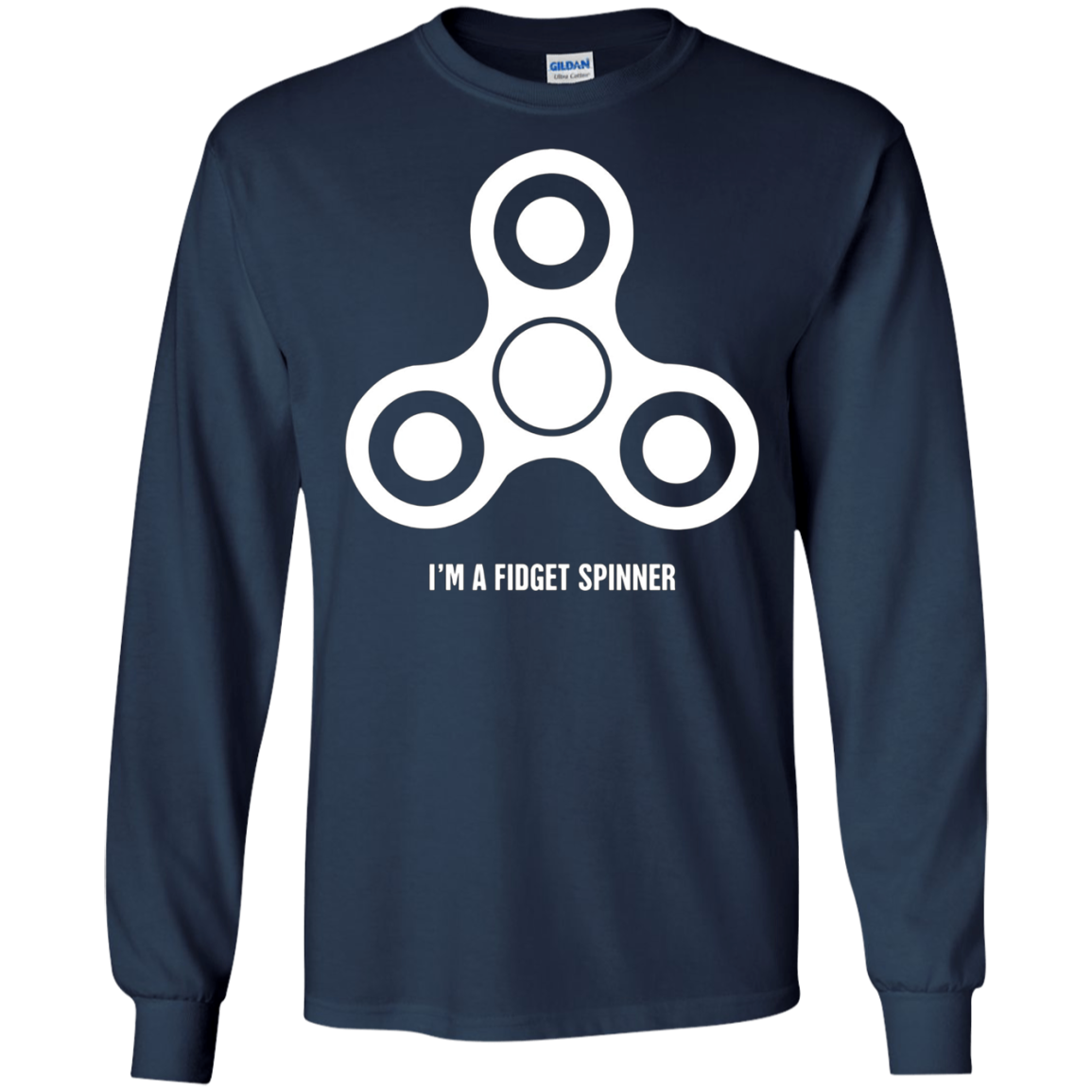 "I'm A Fidget Spinner" Lazy Halloween Costume T-Shirt