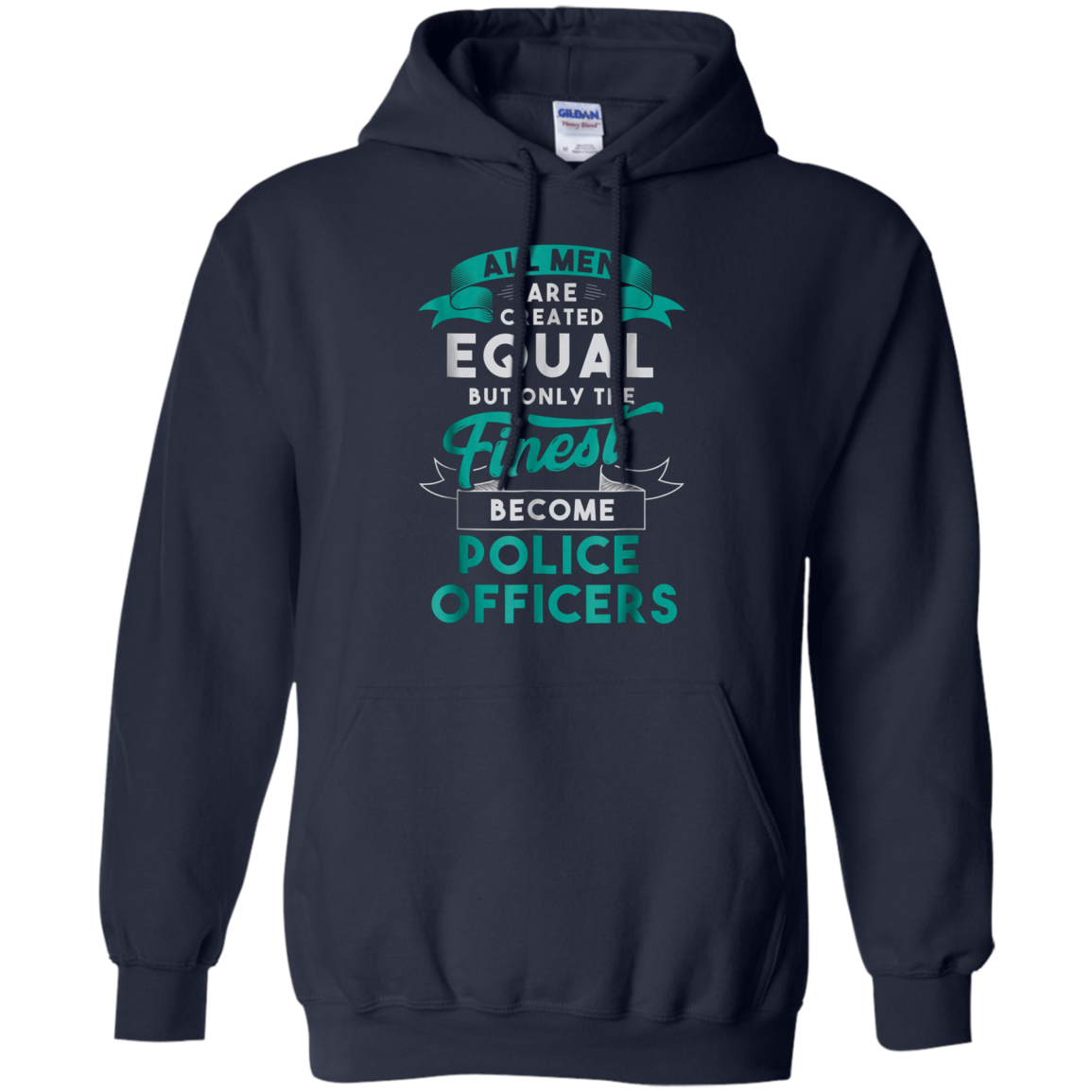 All Men Created Equal Funny Police Officer Shirt