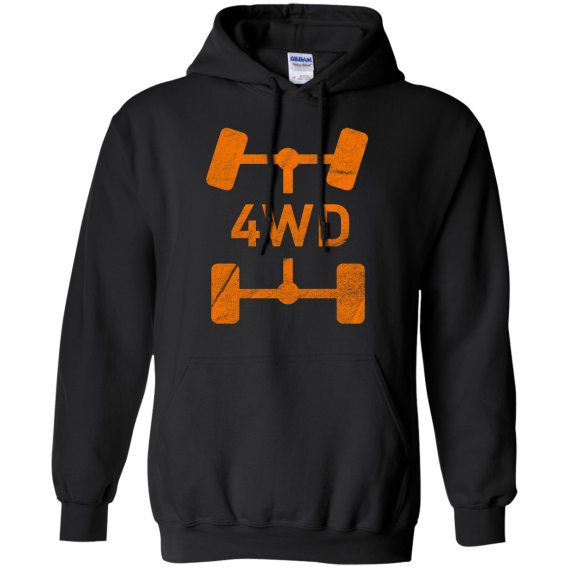 4WD Retro Long Sleeve T-Shirt Offroad Overland 4x4