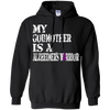 Image of Alzheimer's Awareness Tshirt For Godmother Purple Ribbon Tee