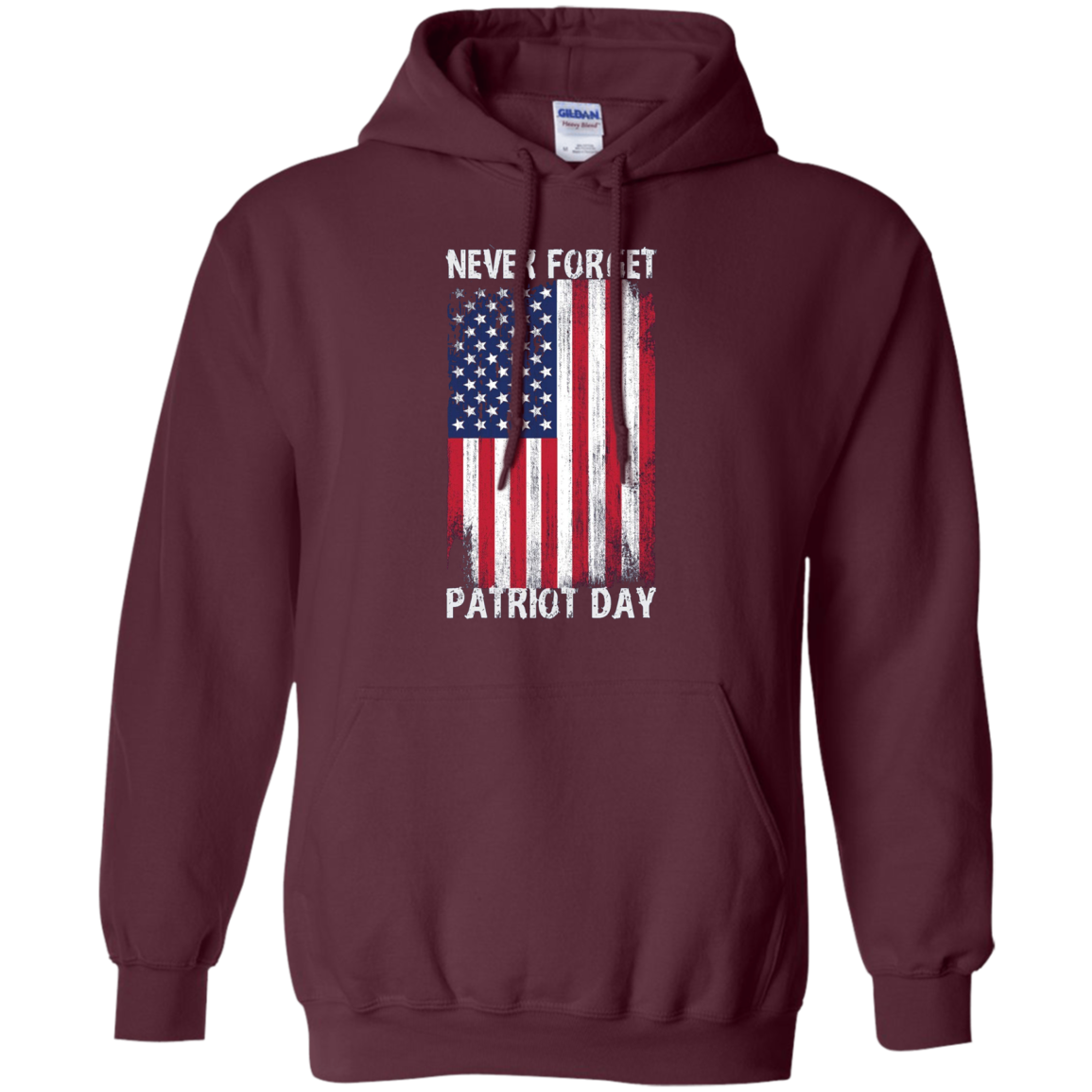 American Flag Never Forget 9/11 T-Shirt - Patriot Day Tee