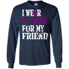 Image of Alzheimer's Awareness T-shirt I Wear Purple For My Friend