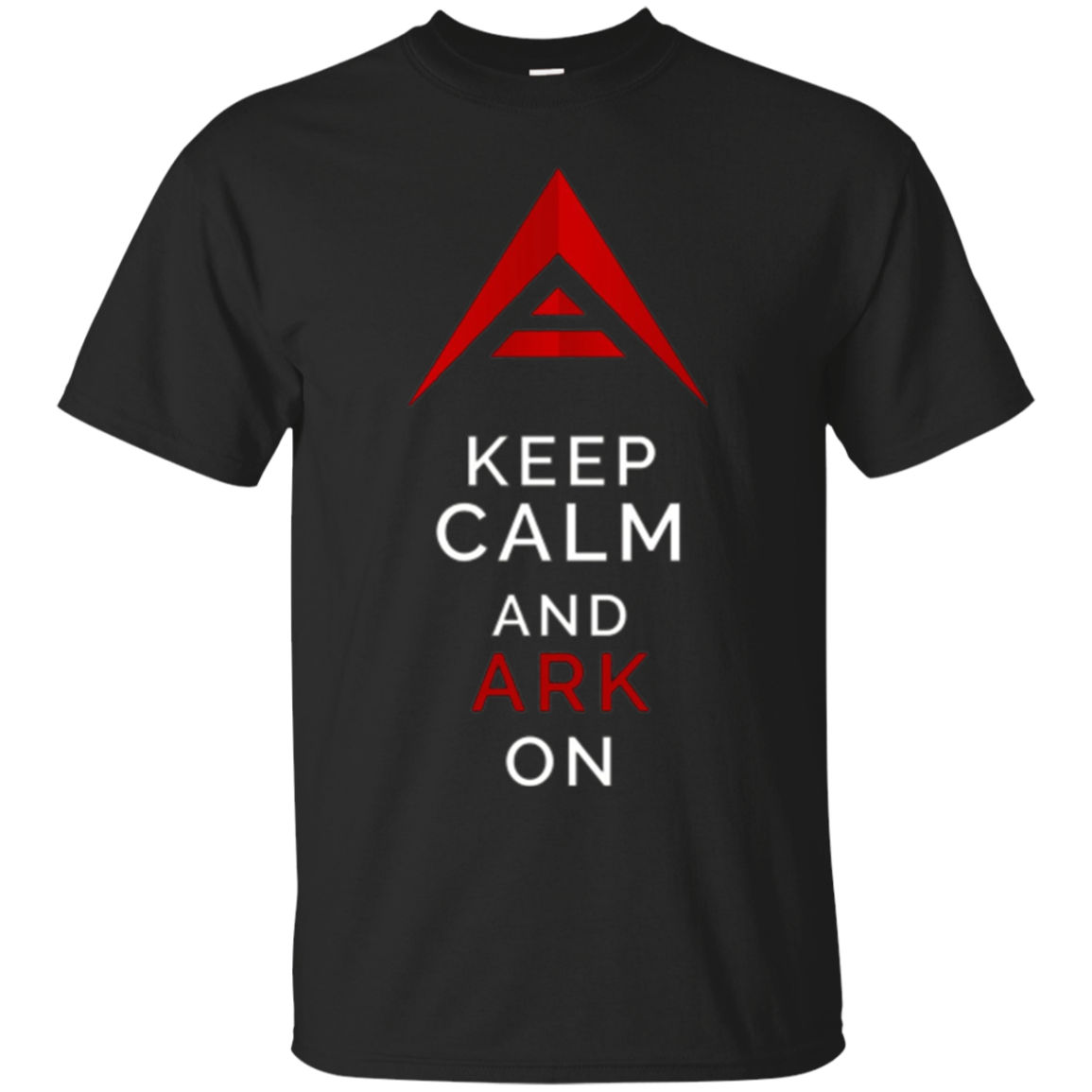 ARK Crypto Logo T-Shirt Keep Calm and ARK On