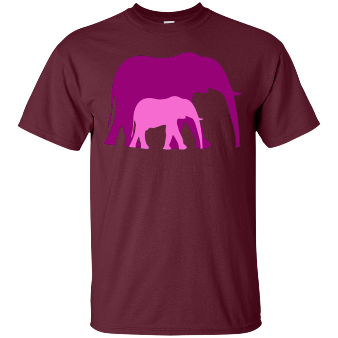 "Mother Daughter Bond" Elephant Herd Parent Child T-Shirt