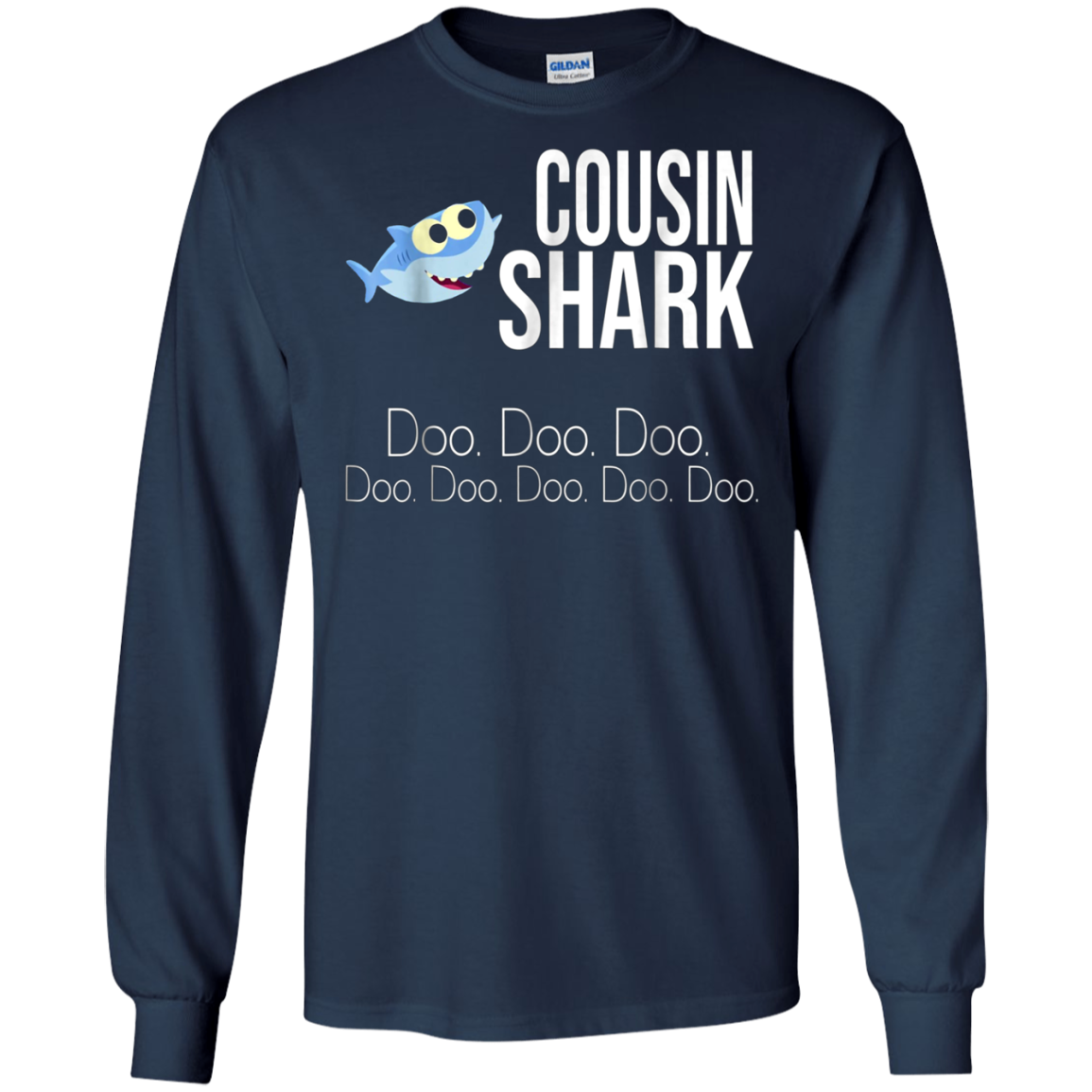 « Cousin Shark » Baby Mommy Daddy Matching Family Shark Shirt