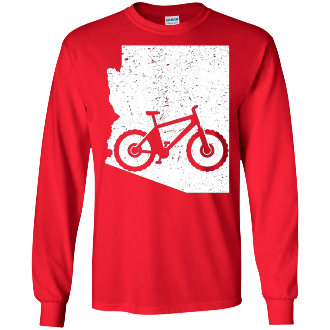 Arizona Mountain Bike Shirt: Biking Cycling MTB Biker Gift