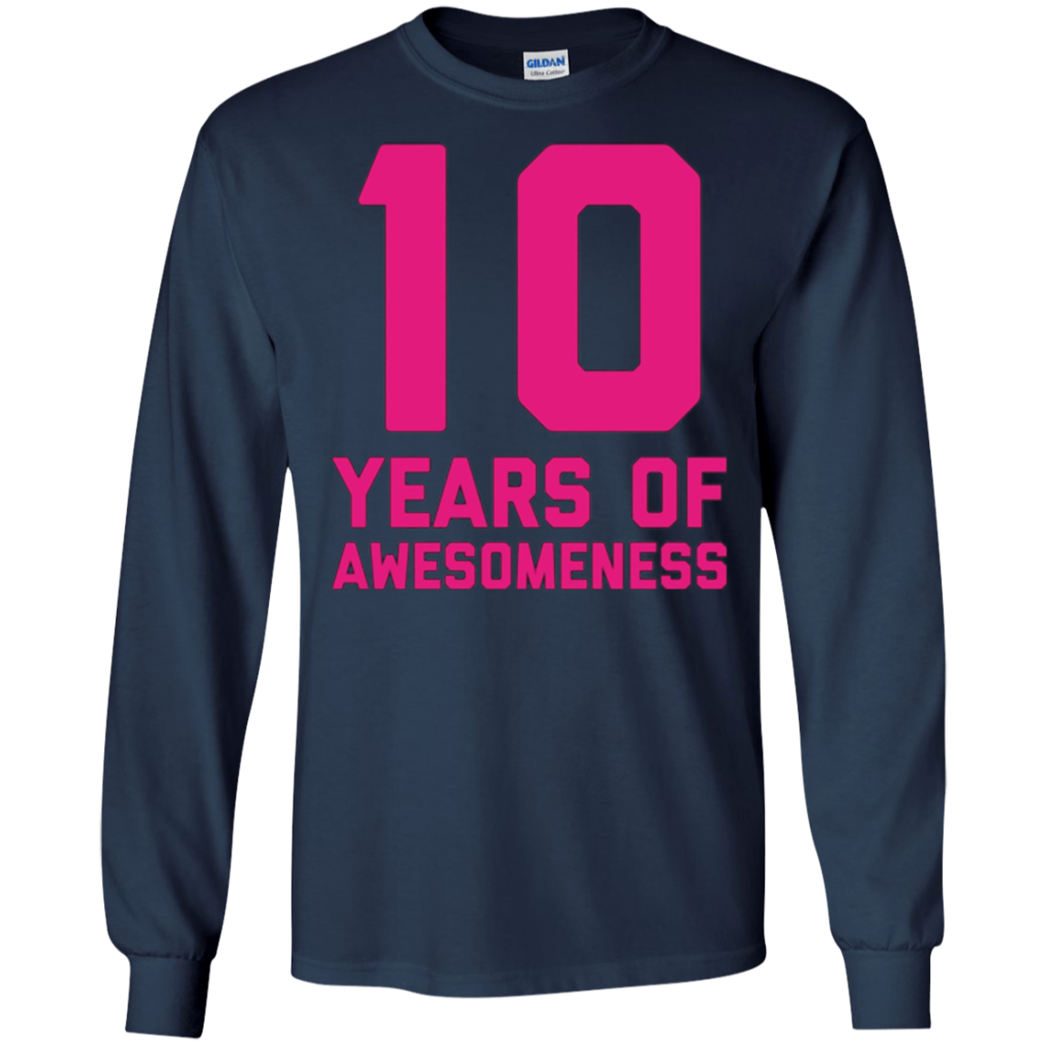 10th Birthday Shirt Gift Girls Age 10 Ten Year Old Girl Tee