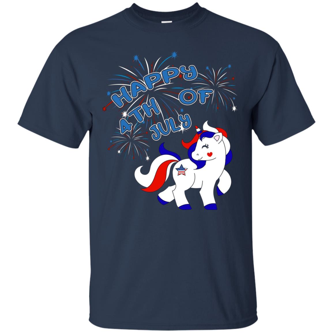 Americorn Patriotic Unicorn Happy Fourth Of July Long Sleeve