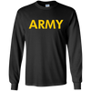 Image of Army Logo Shirt APFU Workout Long Sleeve Tee