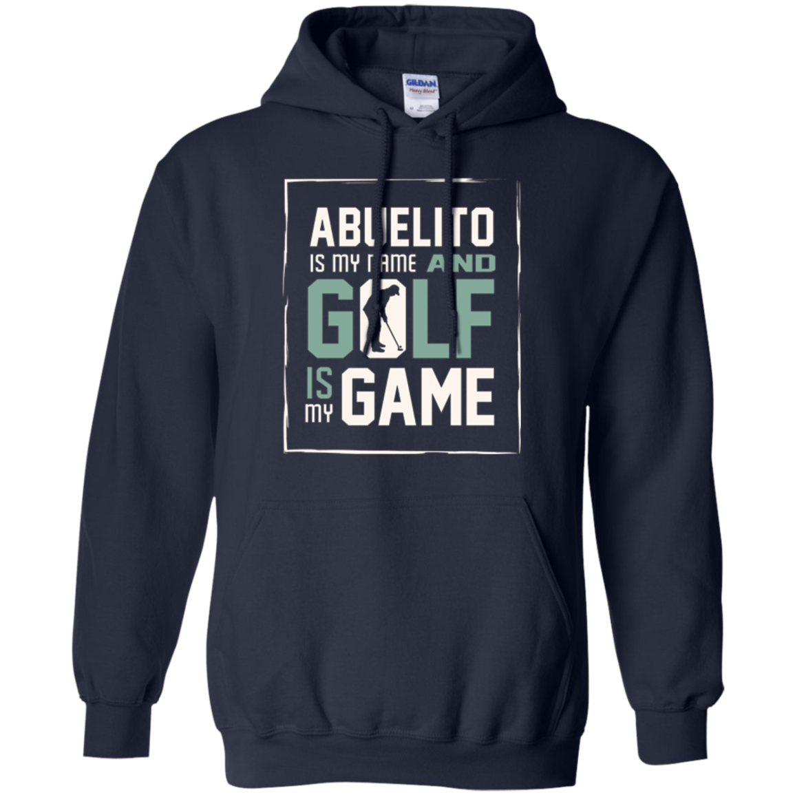 Abuelito My Name Golf My Game Golfing Shirt