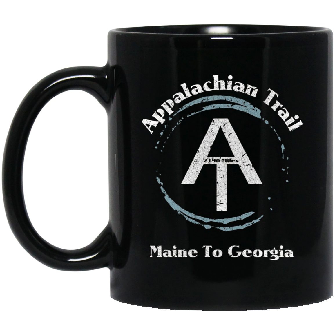 T-shirt en détresse des Appalaches Trail Hiker 2190 Miles