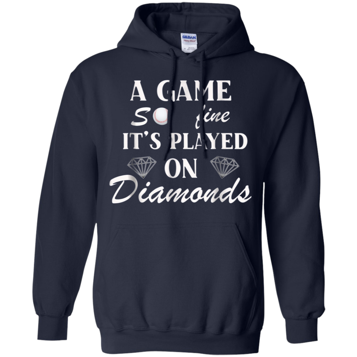 A Game So Fine It's Played on Diamonds T-Shirt