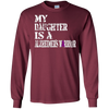 Image of Alzheimer's Awareness Shirt For Daughters Purple Ribbon Tee