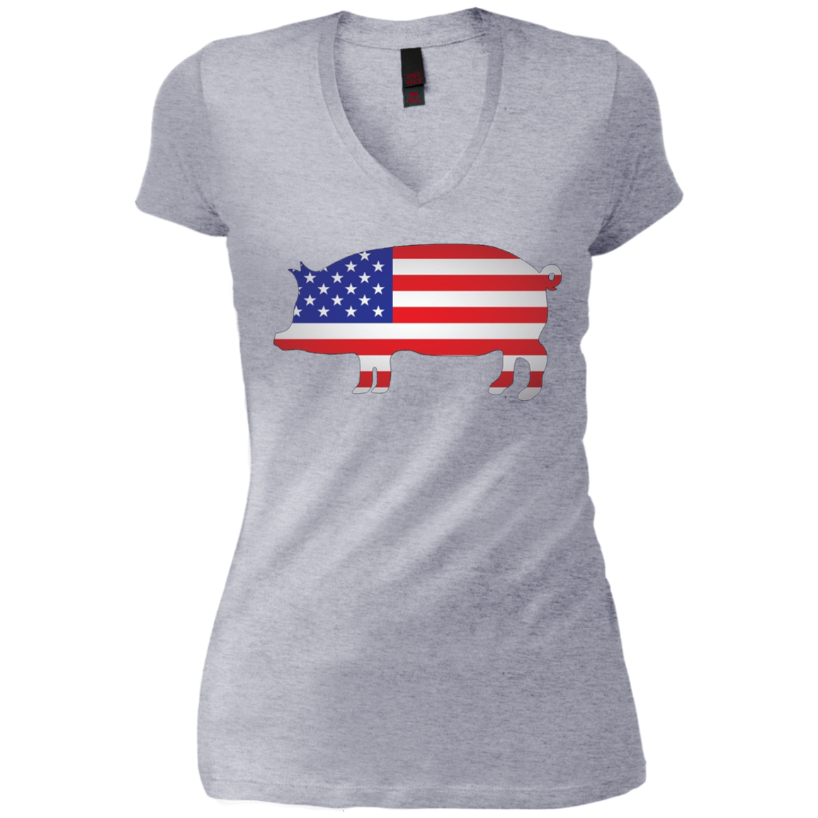 American Flag Pig Shirt 4th of July Independence Day Gift