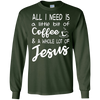Image of J'ai juste besoin d'un café et d'une chemise de Jésus.