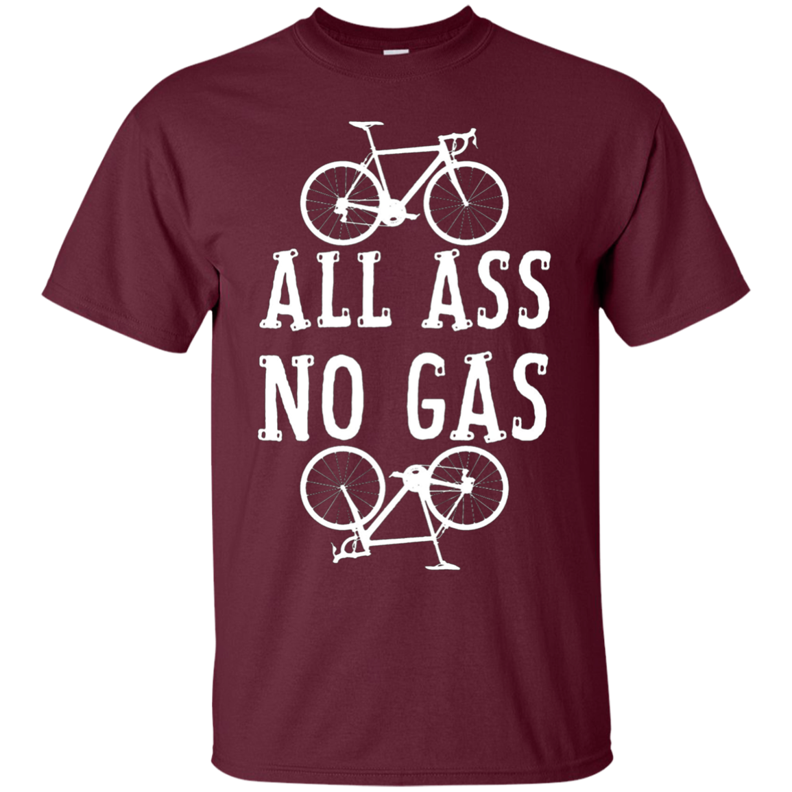 ALL ASS NO GAS Shirt - cycling lover shirts