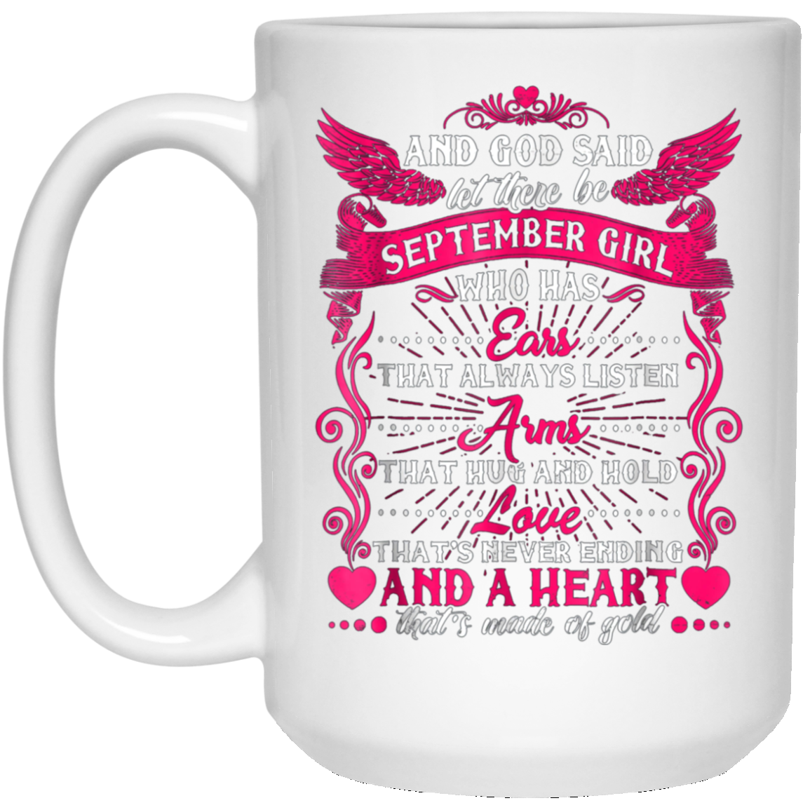 And God Said Let There Be September Girl T-shirt