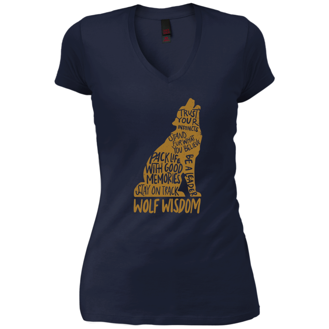 Wolf Wisdom T-shirt - Wolf Lovers Tshirt