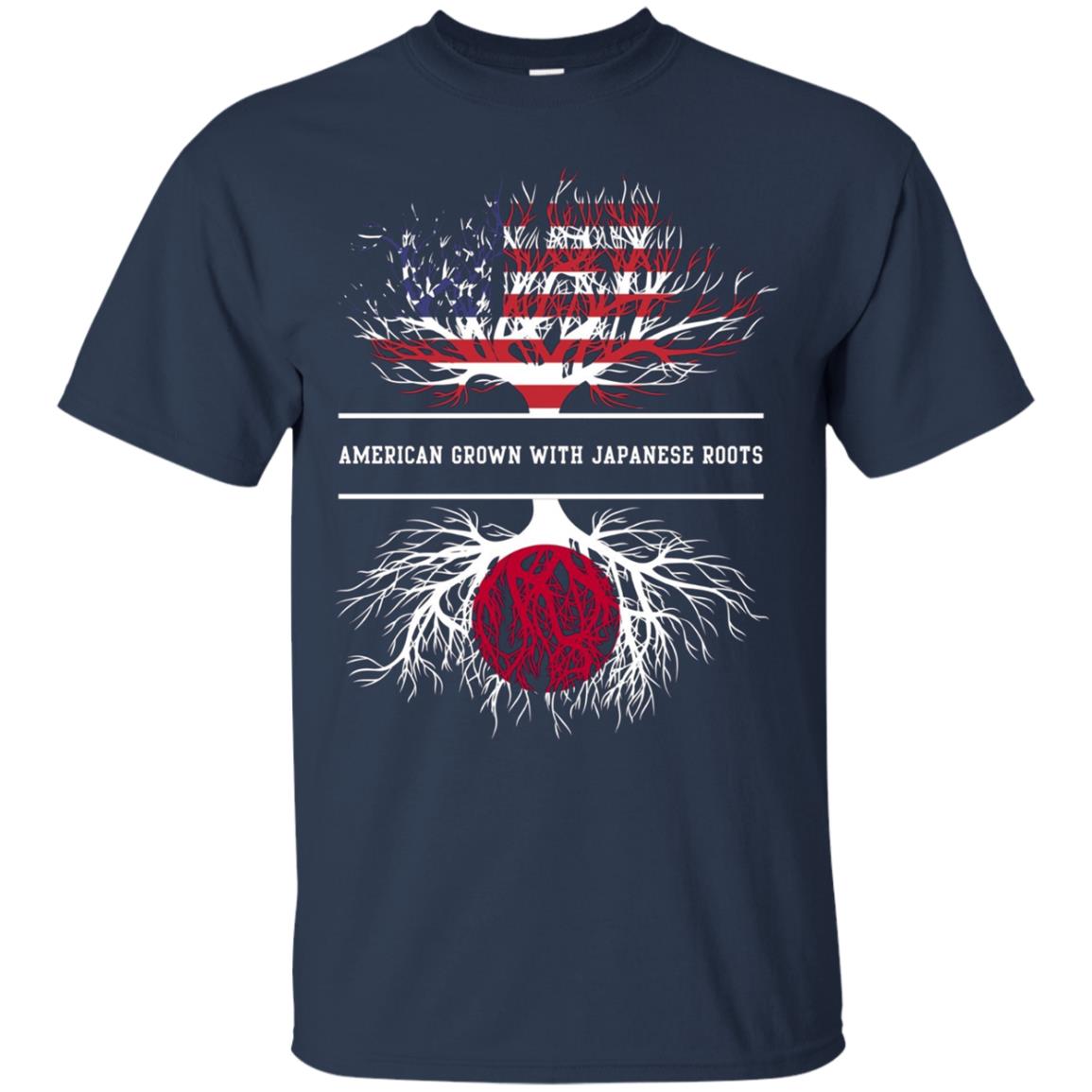 American Grown With Japanese Roots T-Shirt Japan Tee