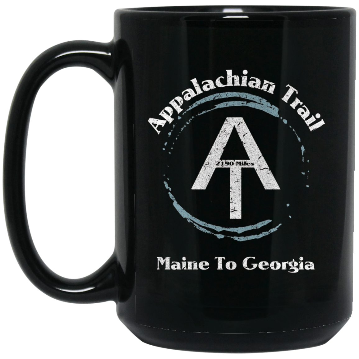 T-shirt en détresse des Appalaches Trail Hiker 2190 Miles