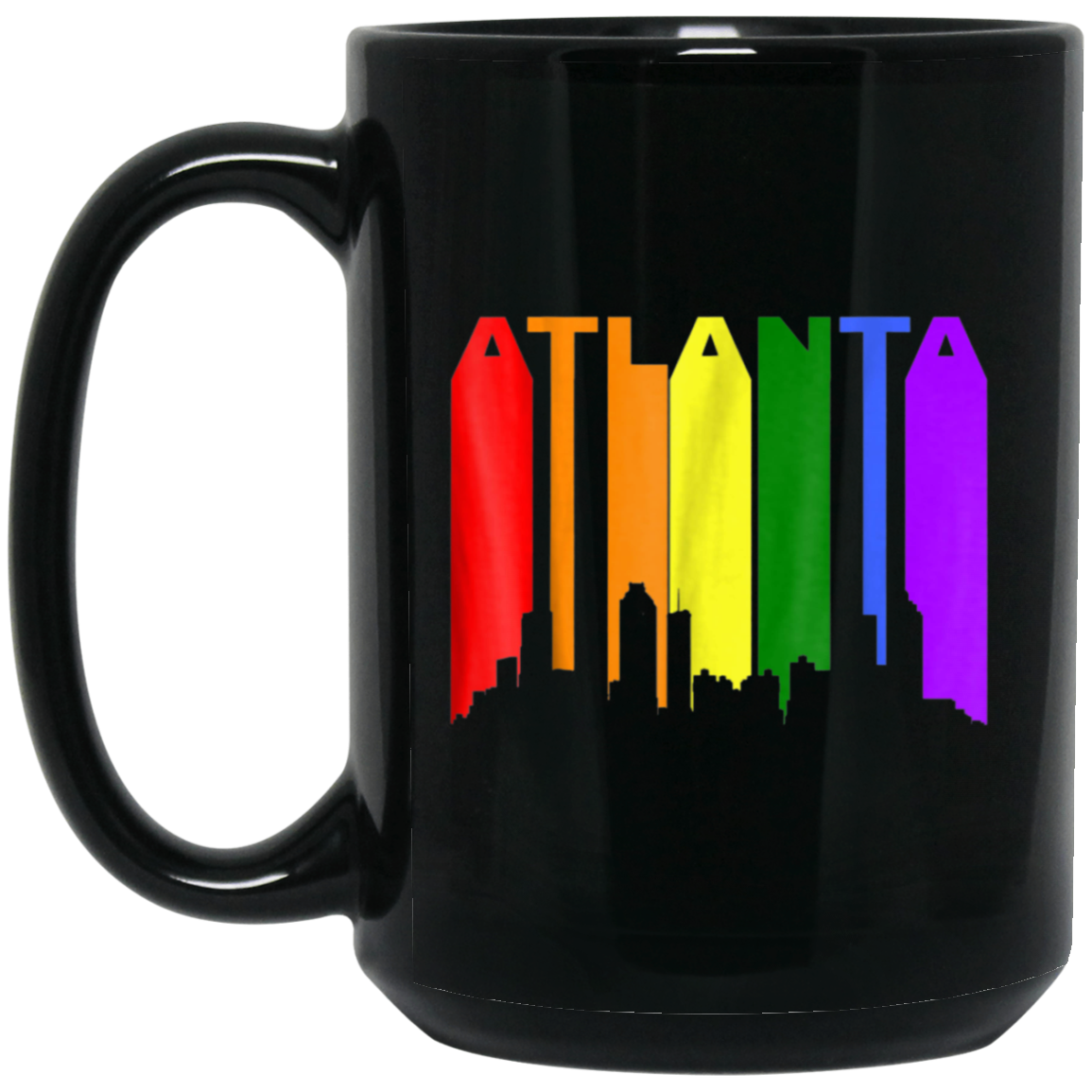 Atlanta Georgia Rainbow LGBT Gay Pride shirt