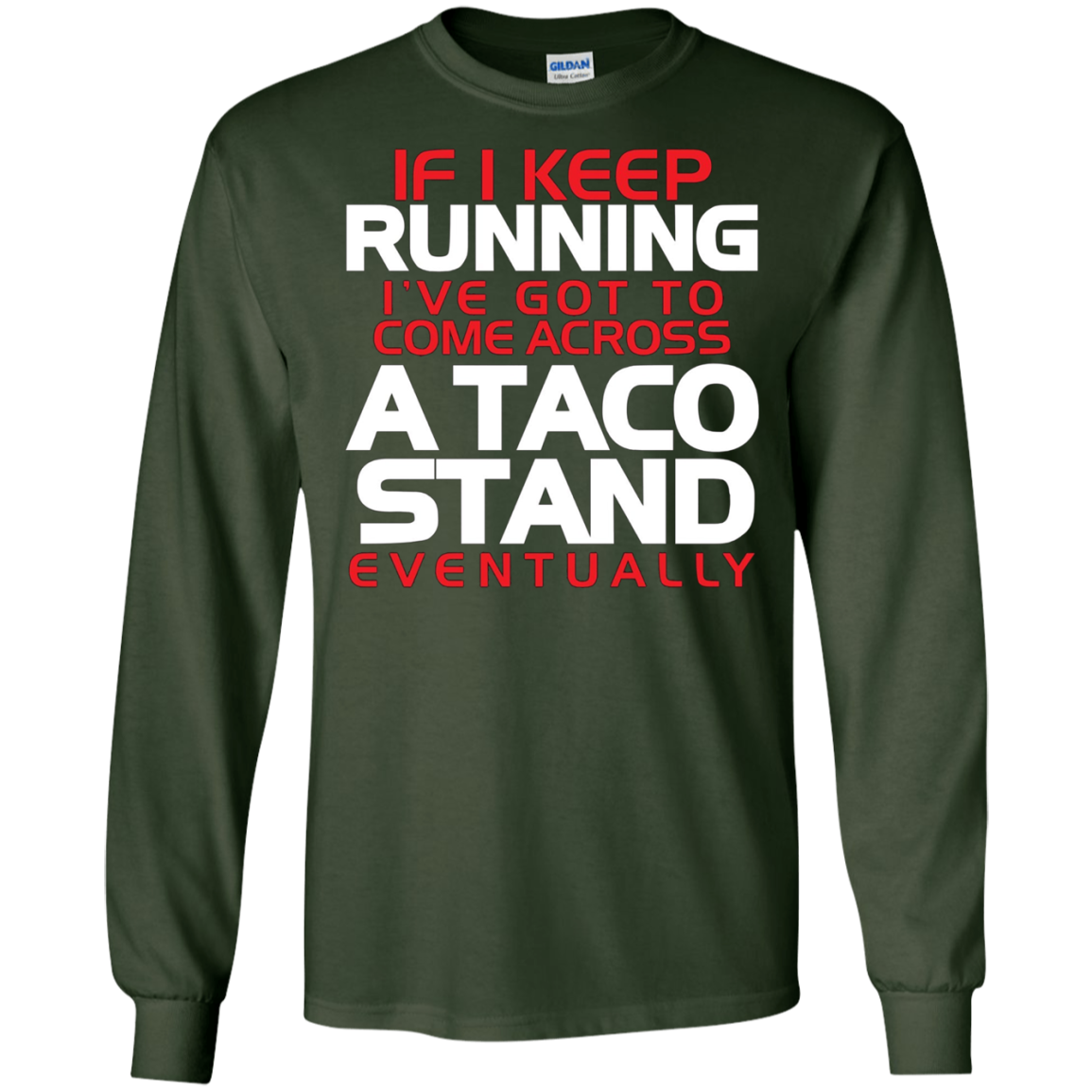 A Taco Stand Funny Running For Runner Taco Lovers Gift Shirt