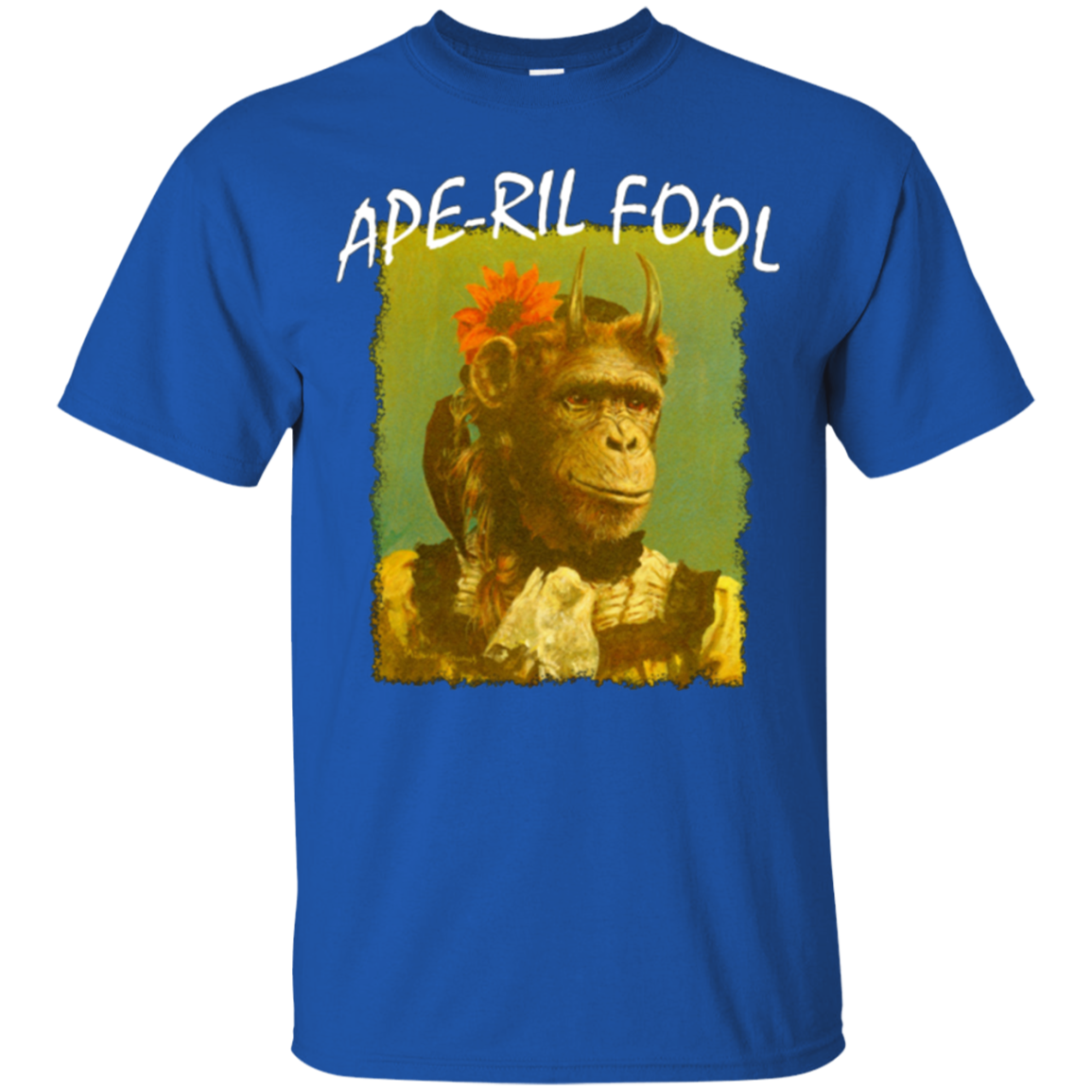 APE-RIL FOOL April Fool's Day Joke T-shirt