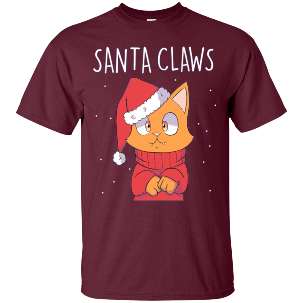 Santa Claws Cat Lovers Long Sleeve Shirt