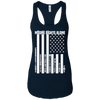Image of American Flag No One Fights Alone Pride Ems Police T-Shirt