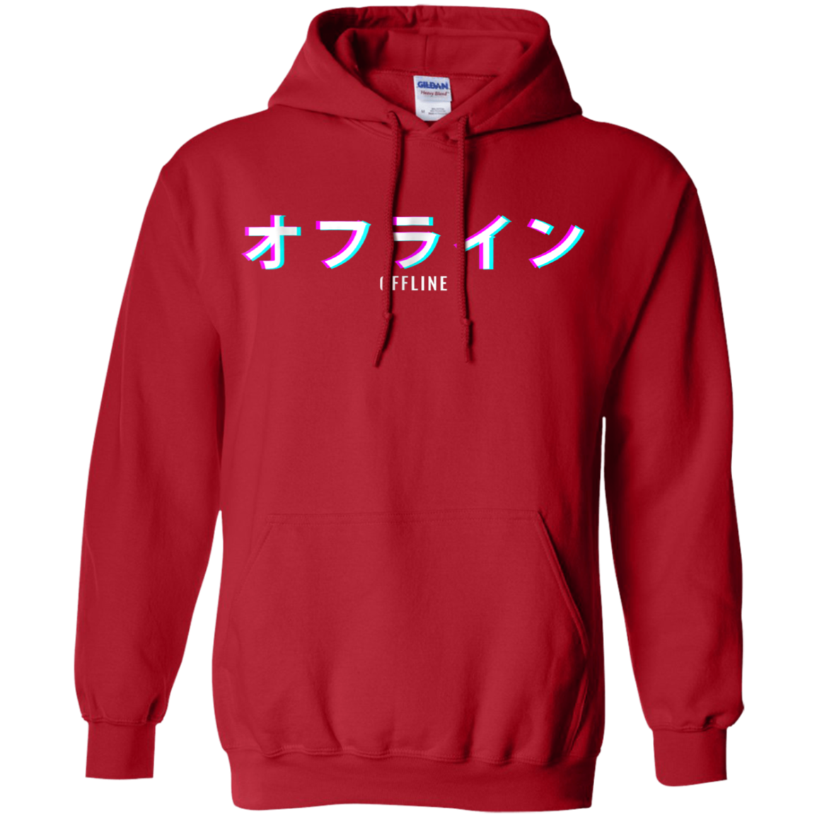 Aesthetic Offline Japanese Text Vaporwave T-Shirt