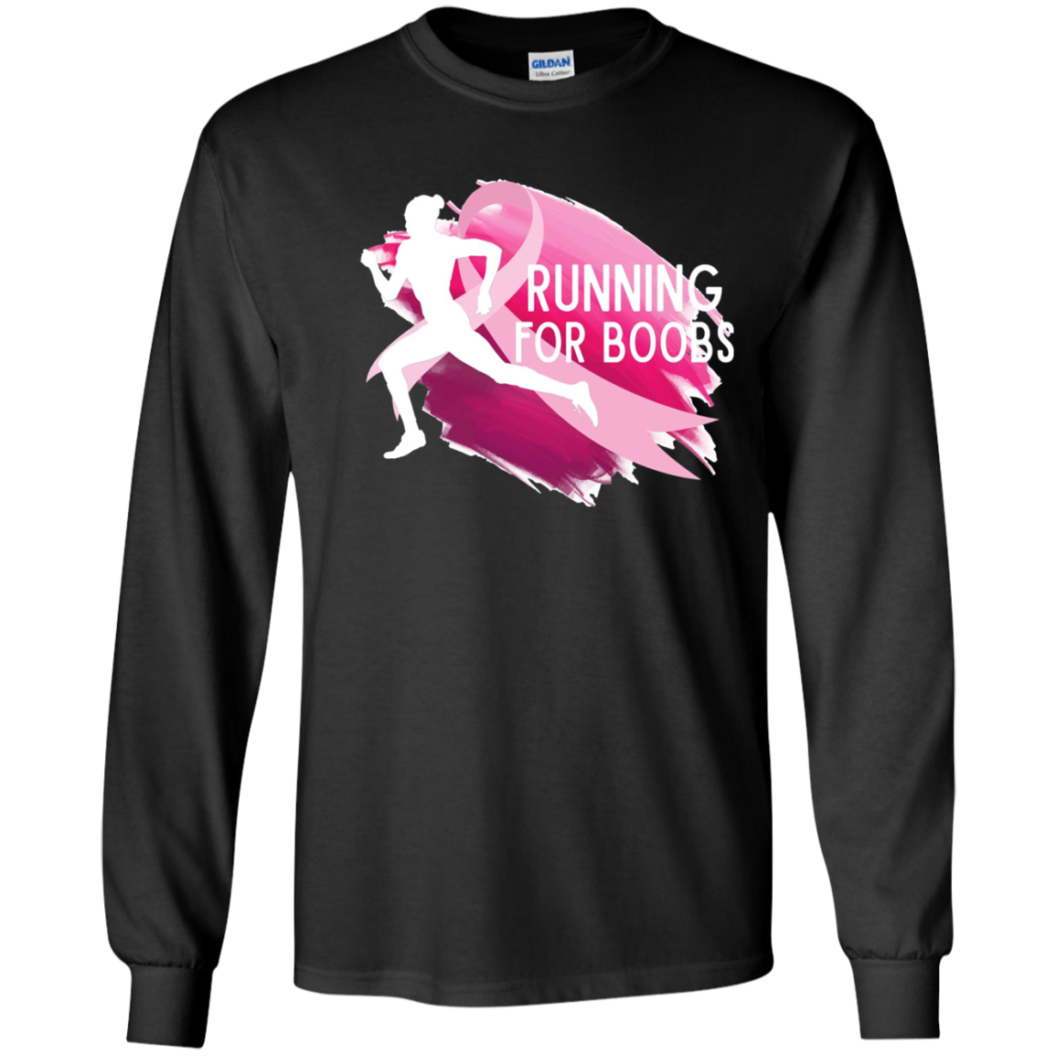A Running For Boobs T-Shirt