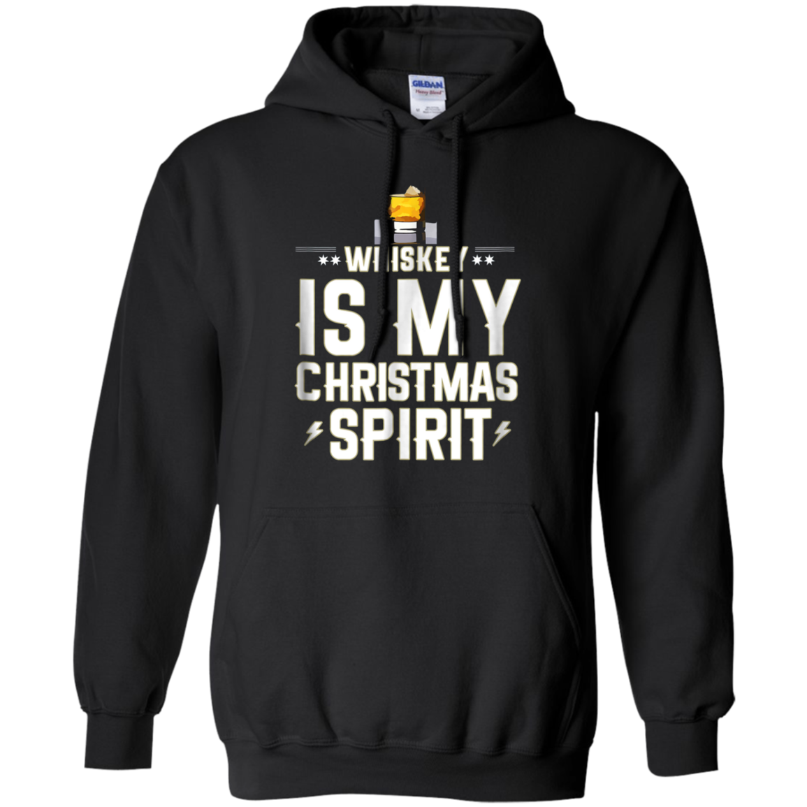 Christmas Spirit shirt Whiskey Is My Christmas Spirit