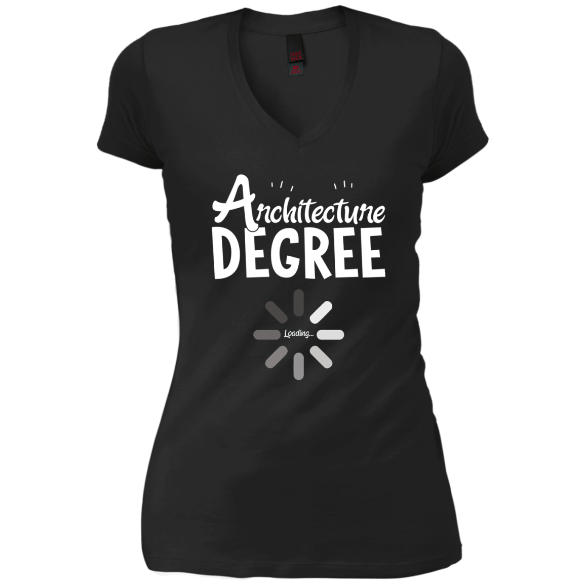 Architecture Degree Loading Funny Graduation Students TShirt