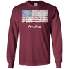 Image of America Independence Day Freedom 4th July Apparel T-Shirt