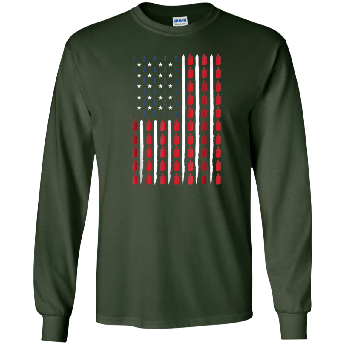 American Flag Shirt with Vaping items cloudchasers shirt USA