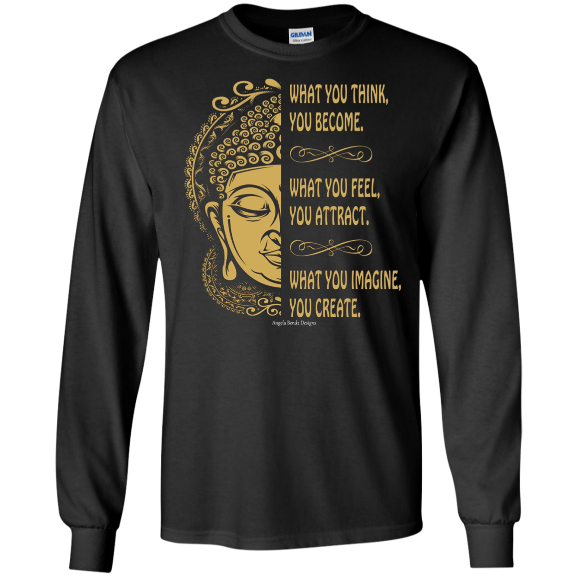 ATTRACT CREATE Inspirational Motivational Quote T-Shirt